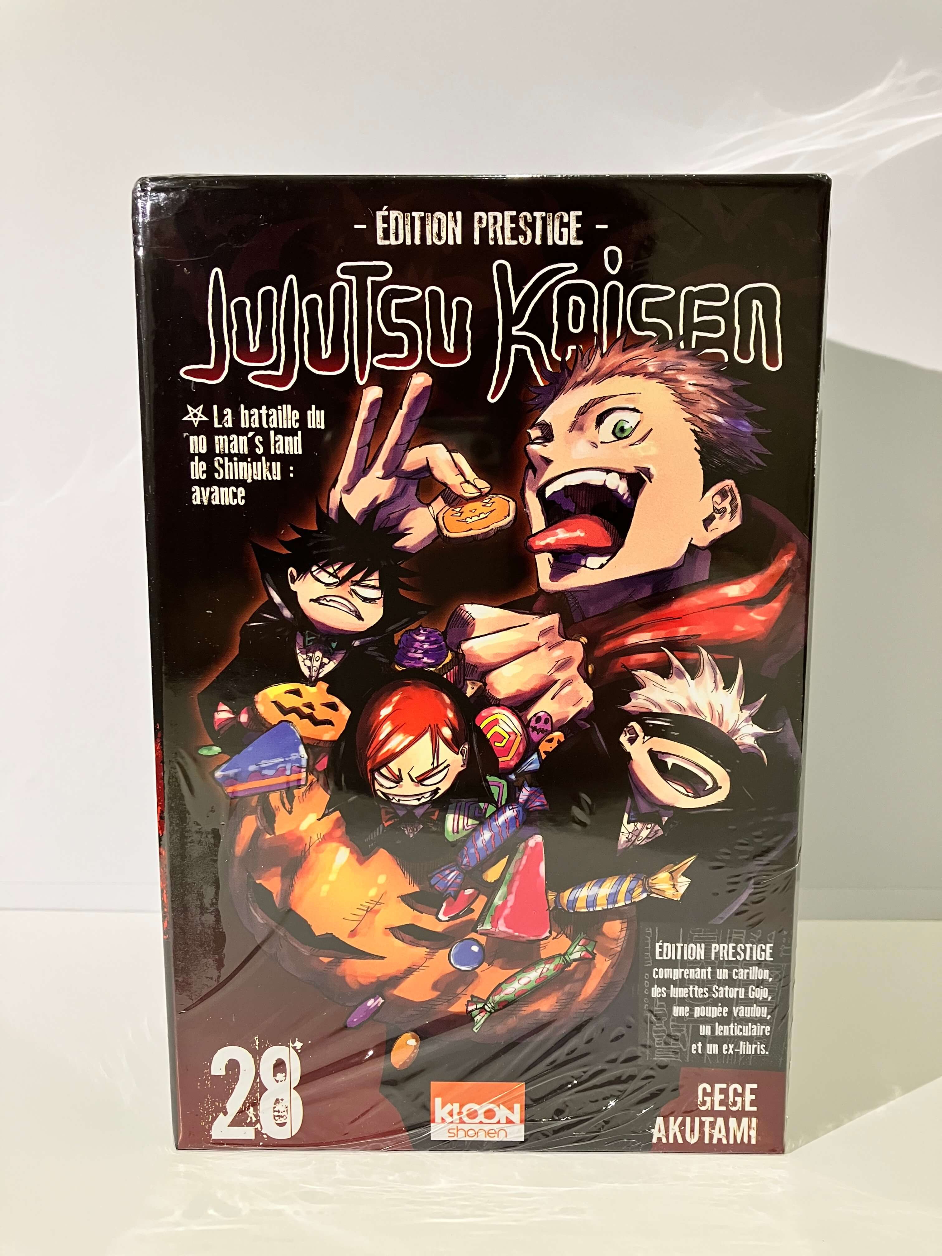 Jujutsu Kaisen Tome 28 edition collector de Gege AKUTAMI