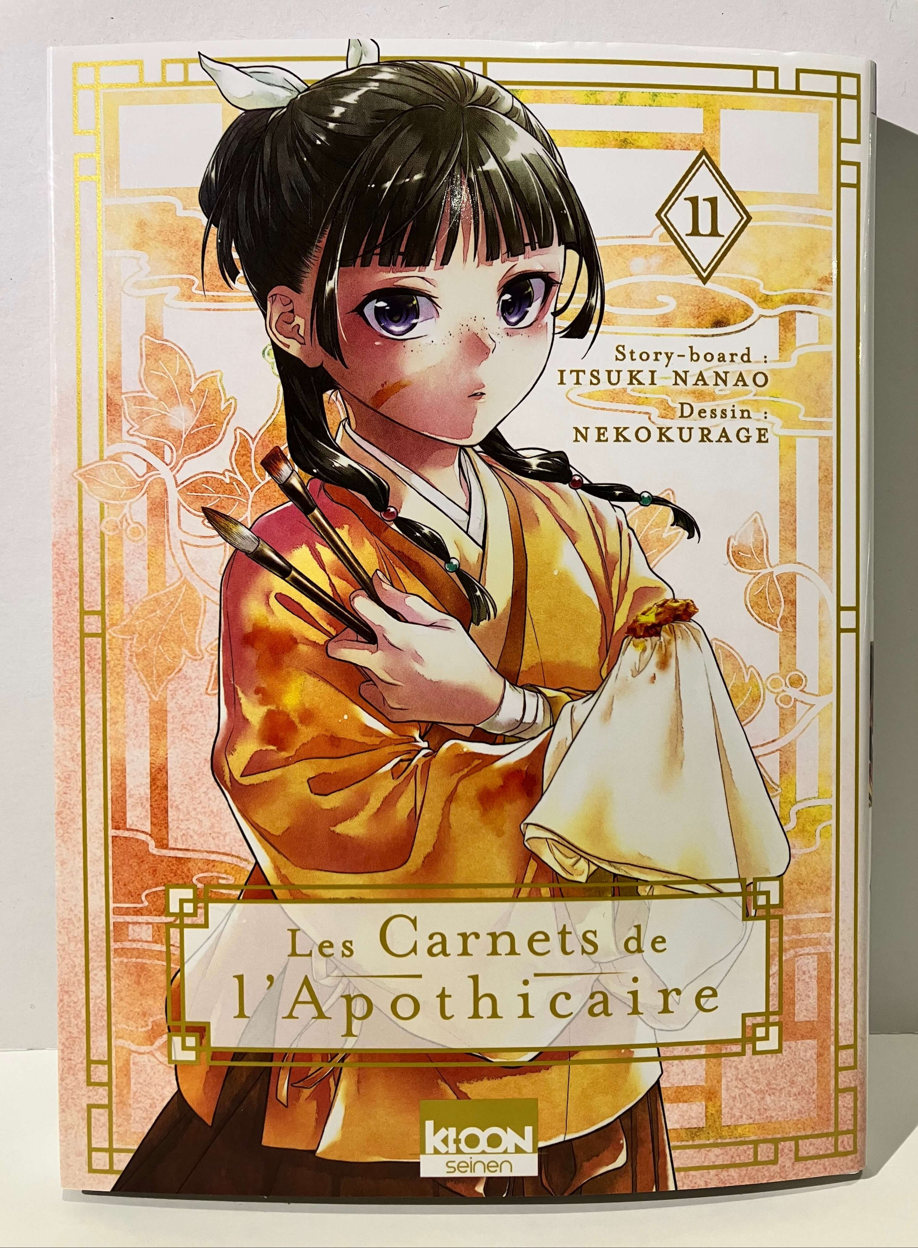 Les Carnets de l'Apothicaire tome 11 de Itsuki NANAO et NEKOKURAGE