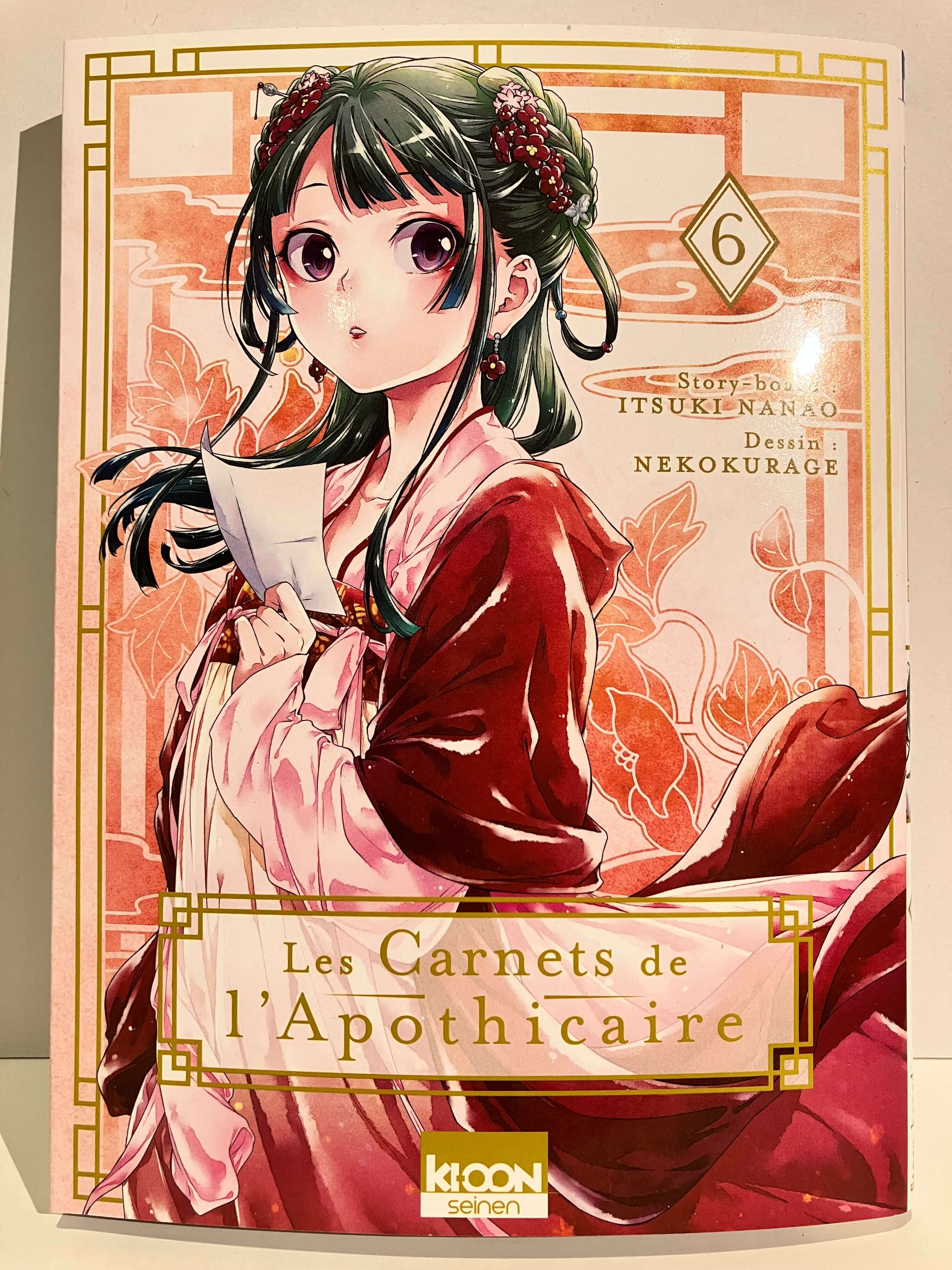 Les Carnets de l'Apothicaire tome 6 de Itsuki NANAO et NEKOKURAGE