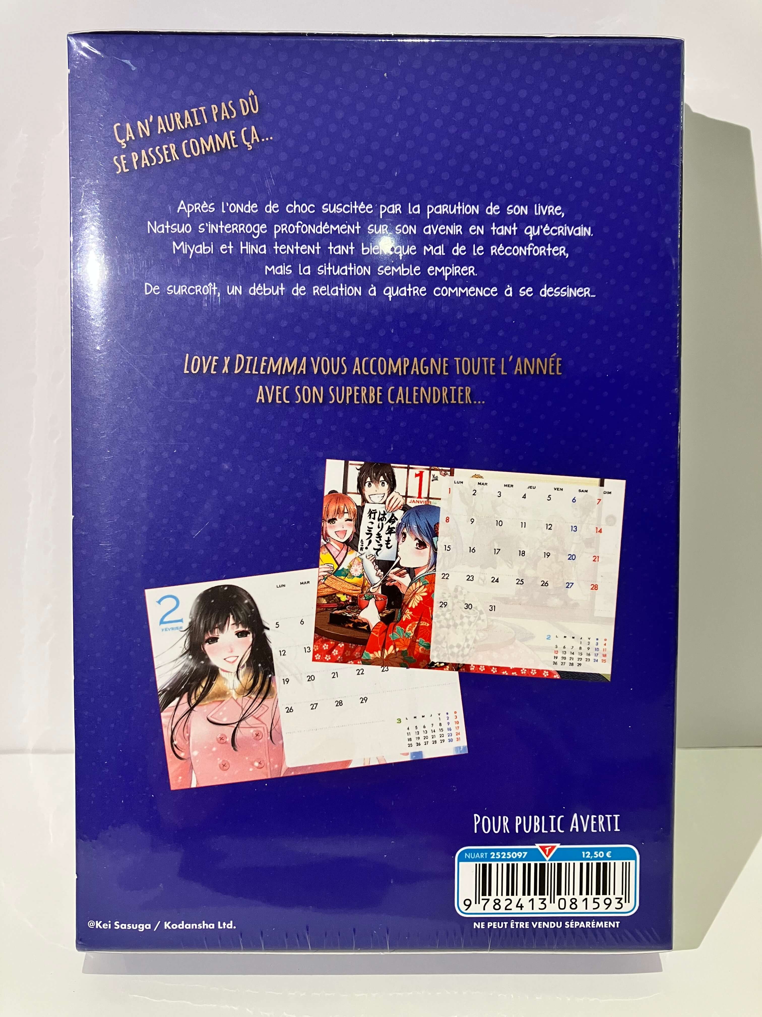Love X Delimma tome 22 collector dos