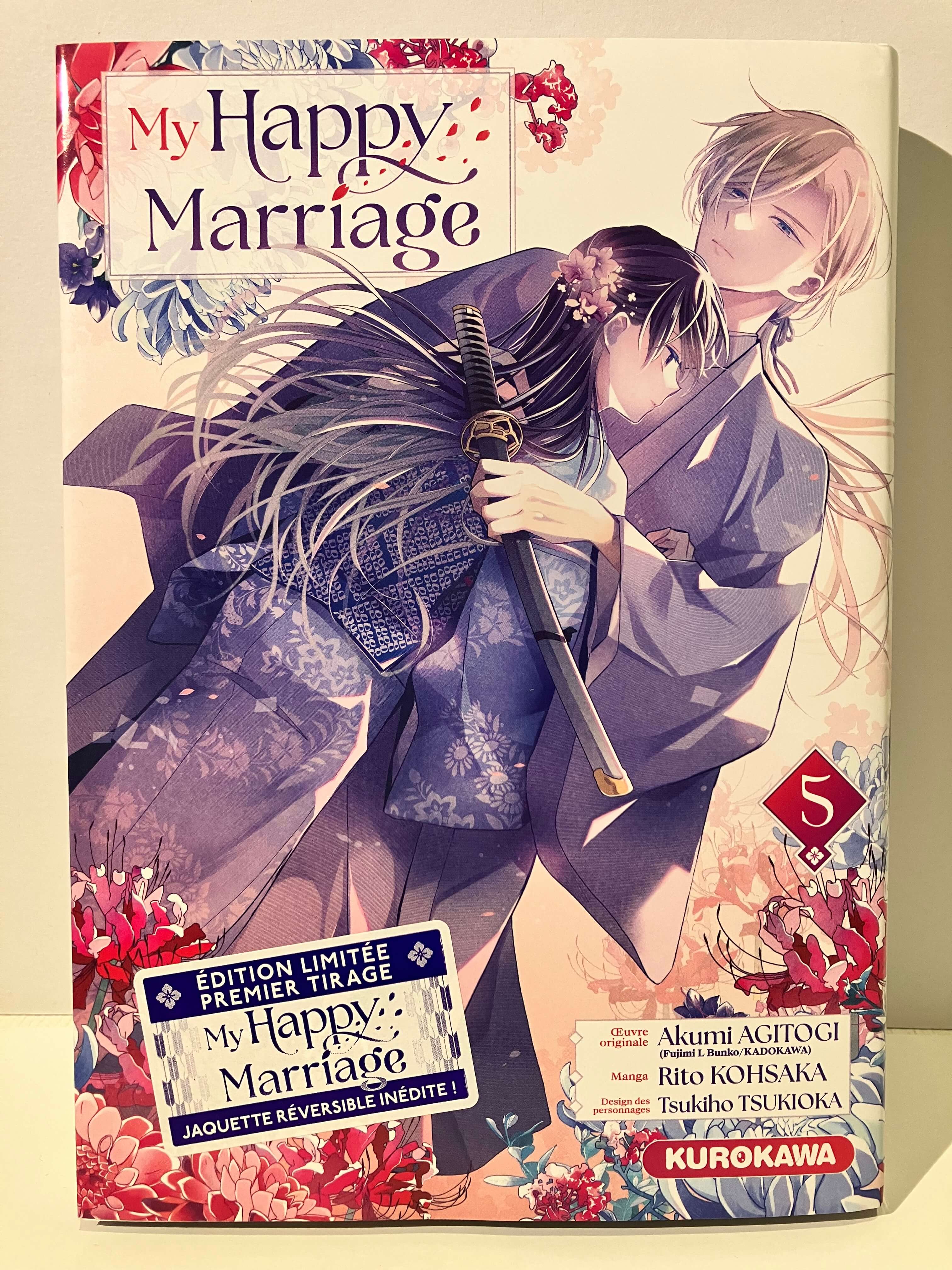 My Happy Marriage Tome 5 de Akumi AGITOGI, Rito KOSAKA et Tsukiho TSHUKIOKA