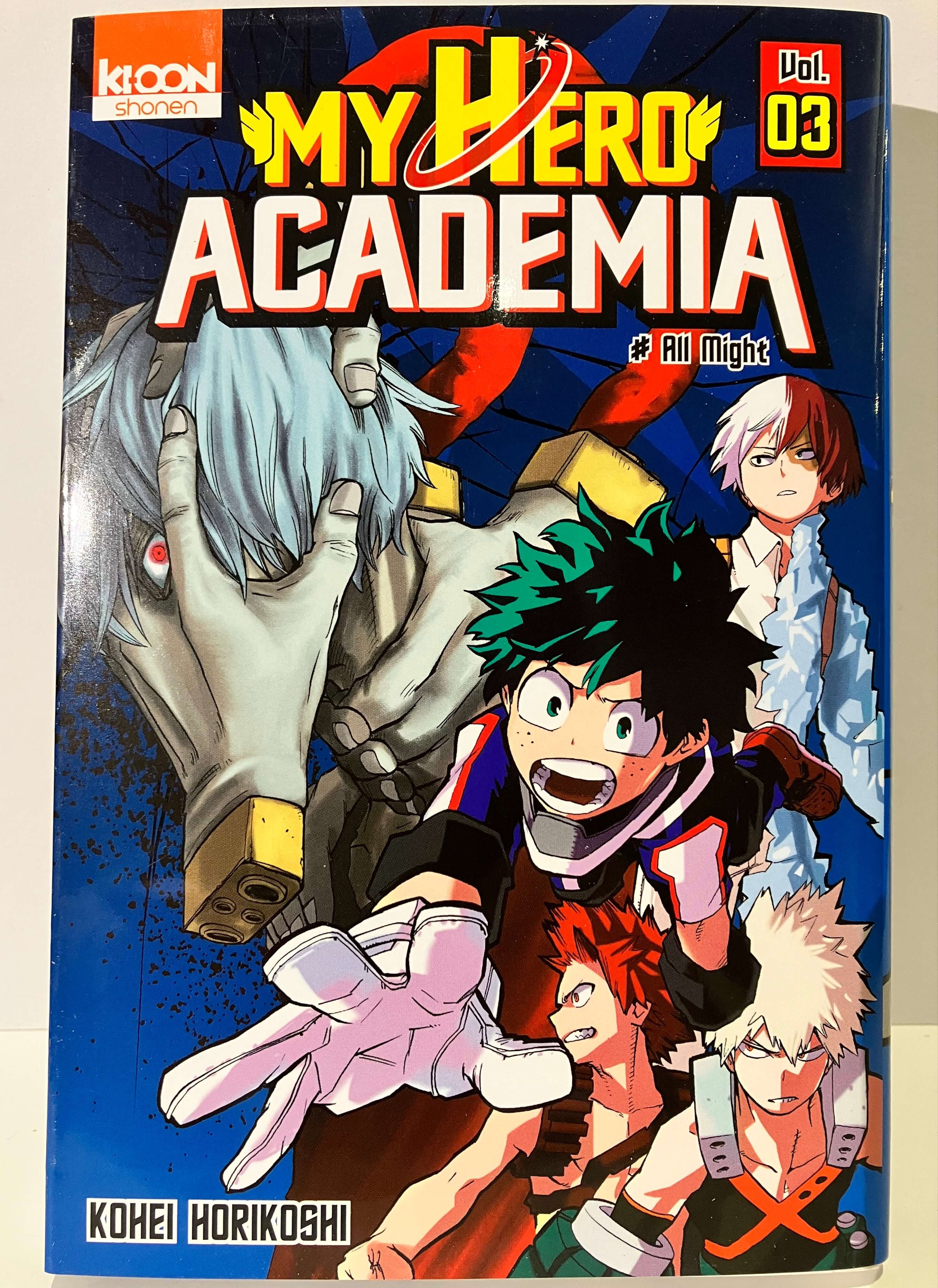 My Hero Academia tome 3 de Kohei HORIKOSHI