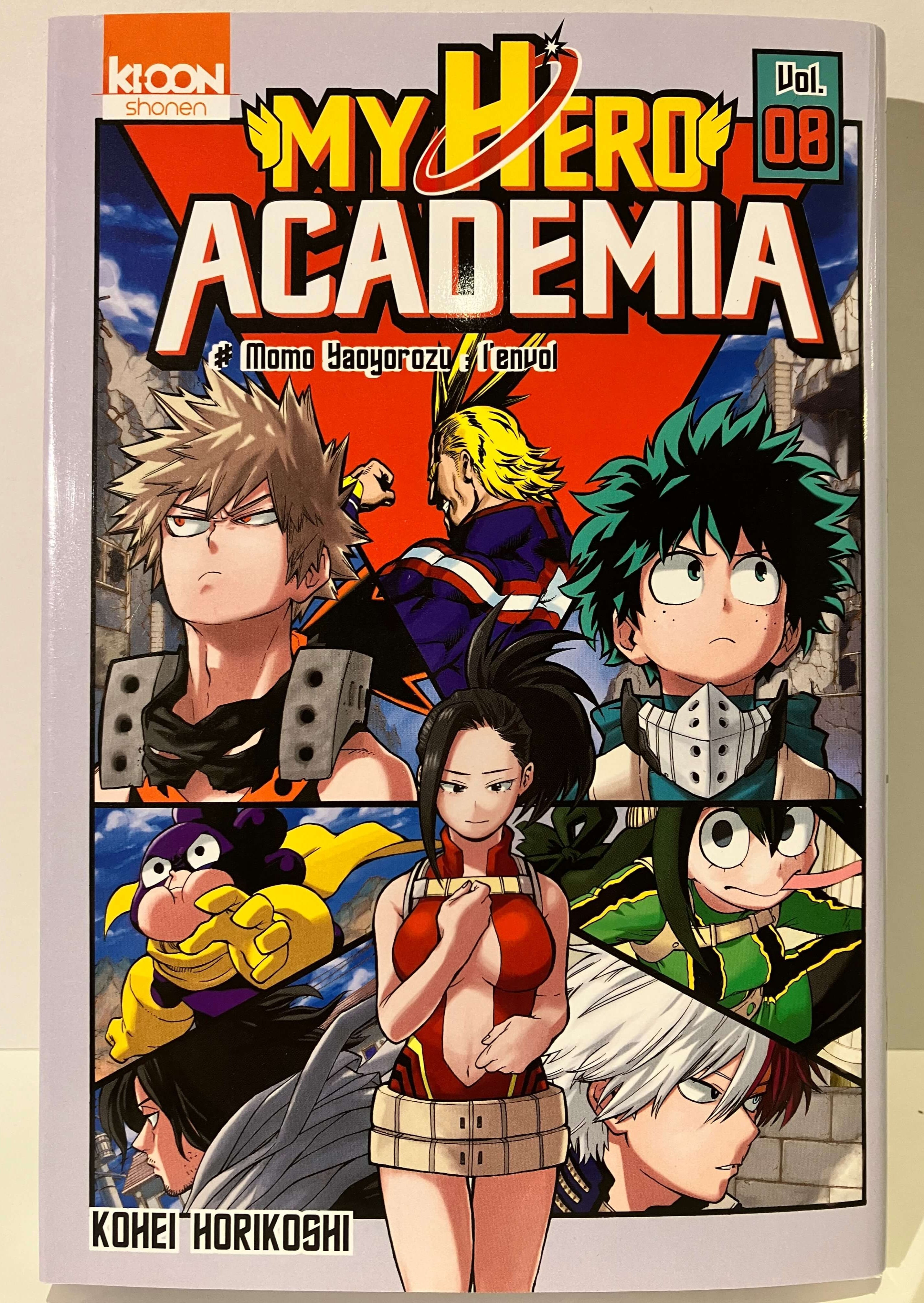 My Hero Academia tome 8 de Kohei HORIKOSHI