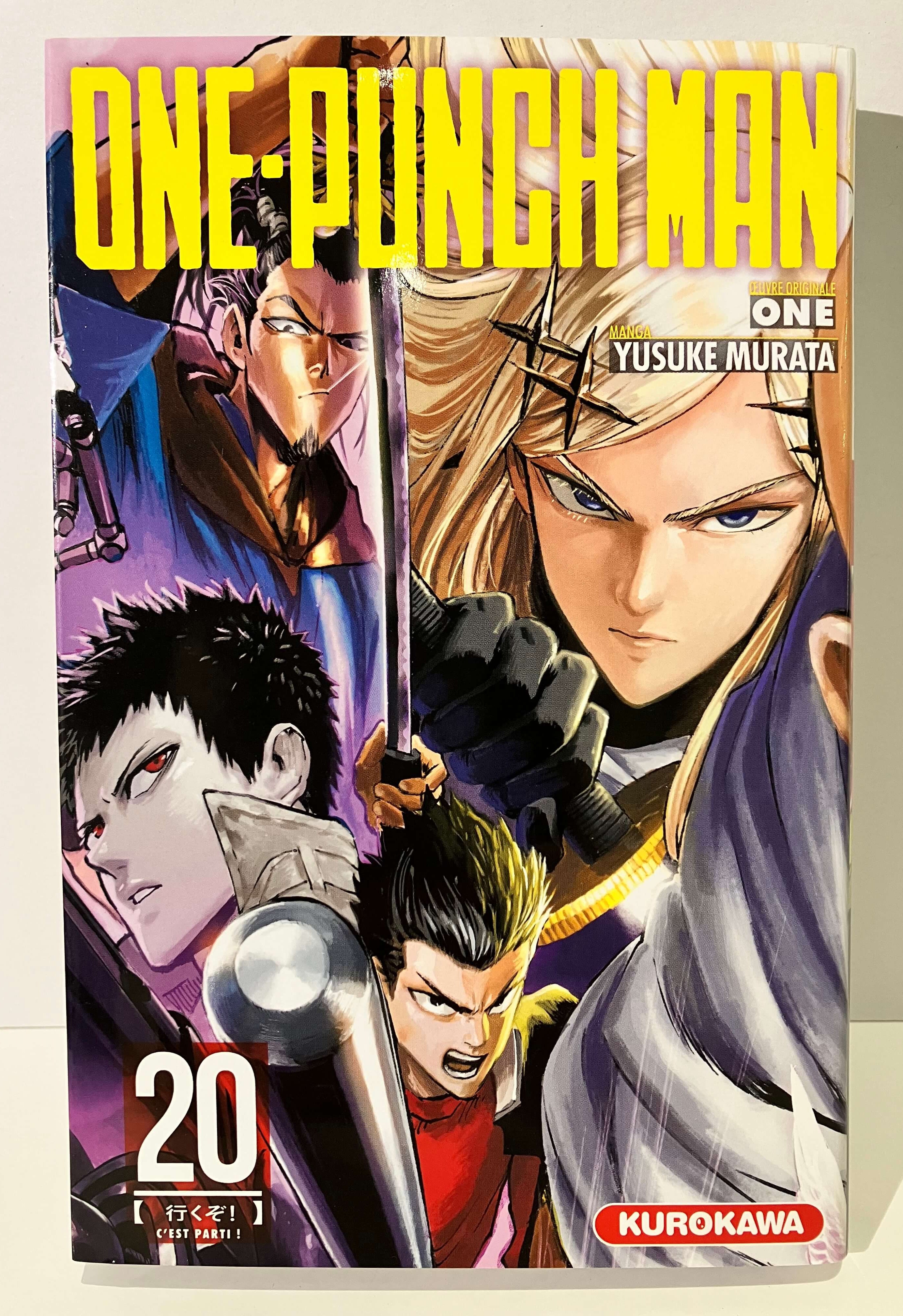 One Punch Man tome 20 de Yusuke MURATA et ONE
