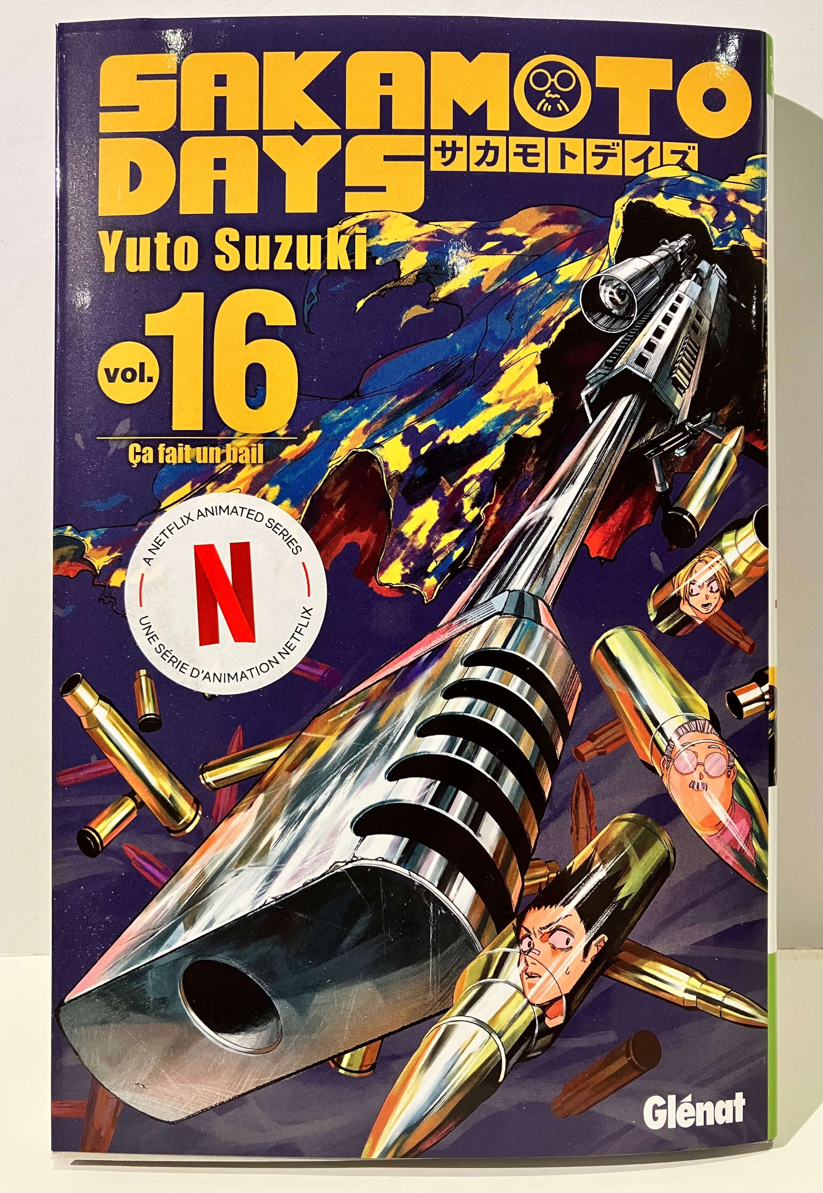 Sakamoto Days tome 16 de Yuto SUZUKI