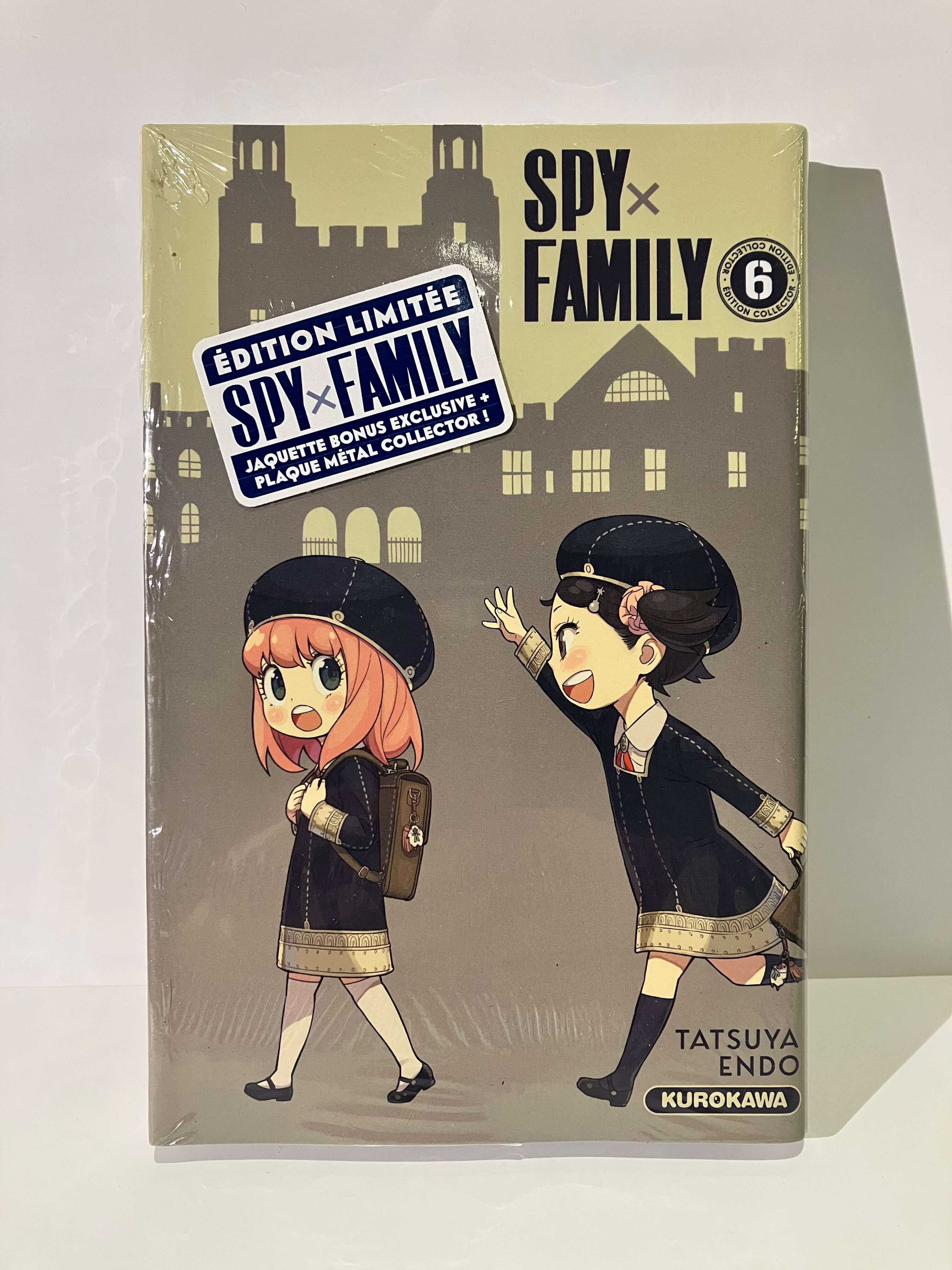 Spy x Family tome 6 edition collector de Tatsuya ENDO
