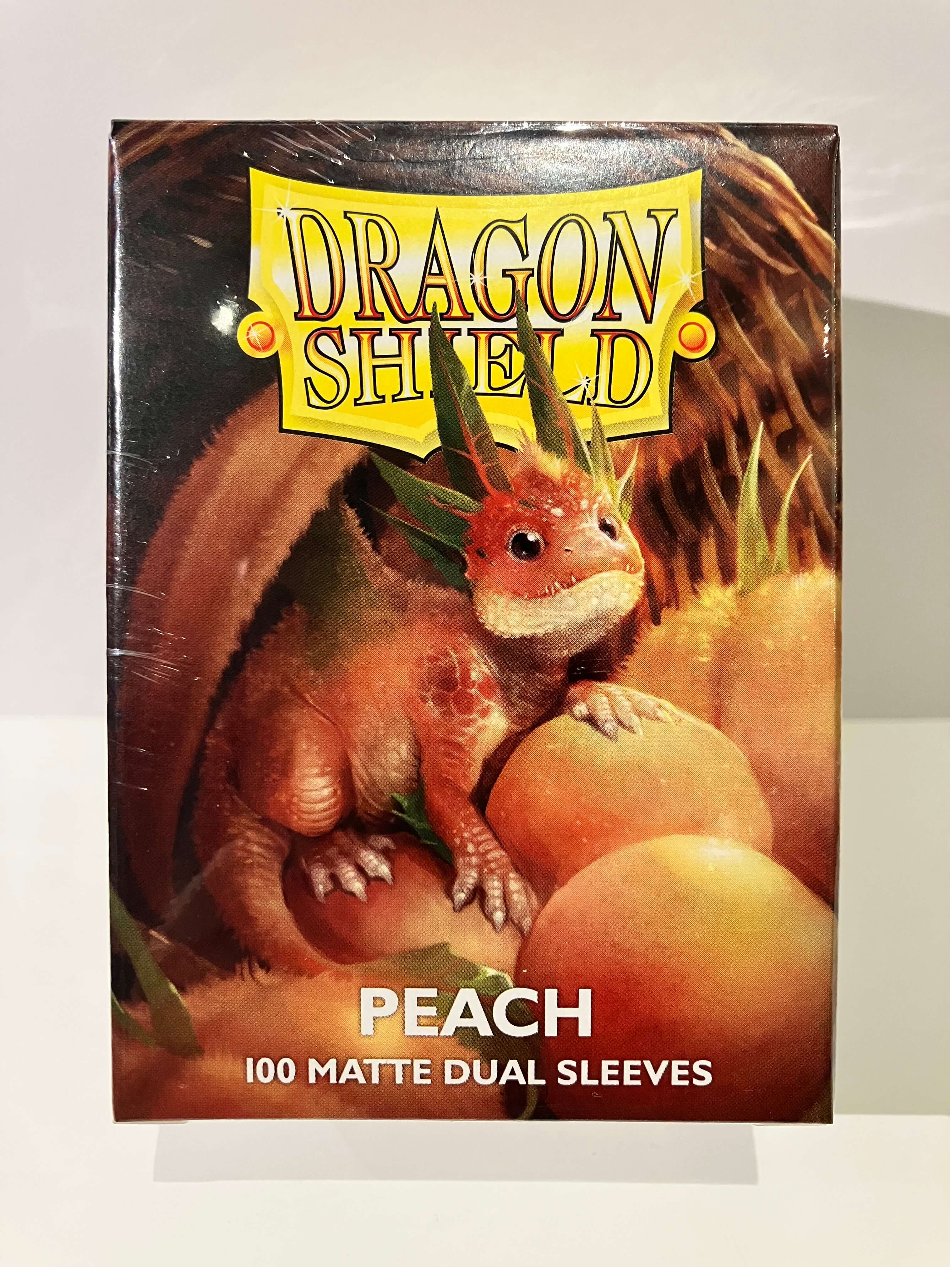 100 Protèges cartes Dual Matte Standard PEACH