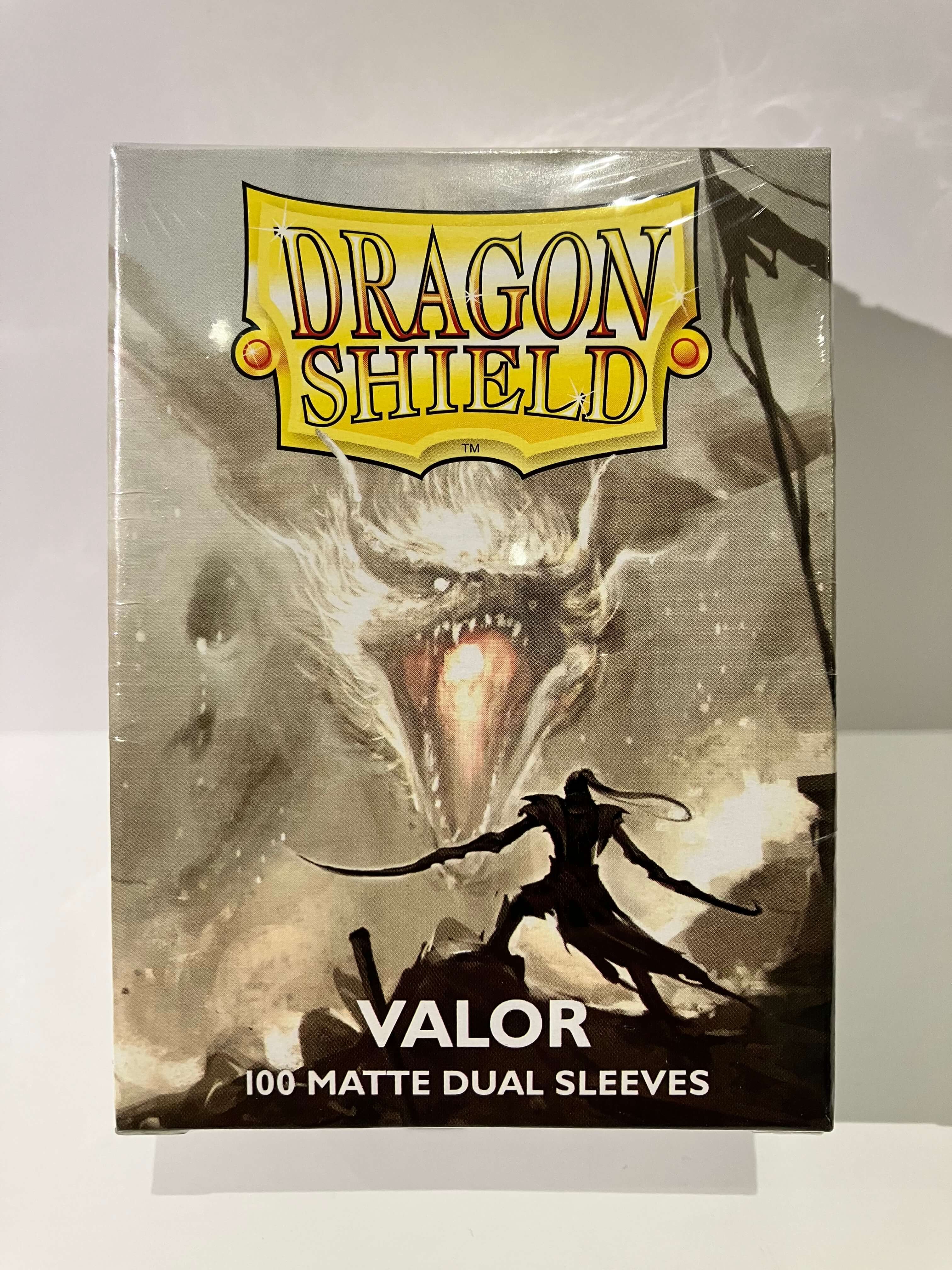 100 Protèges cartes Dual Matte Standard VALOR