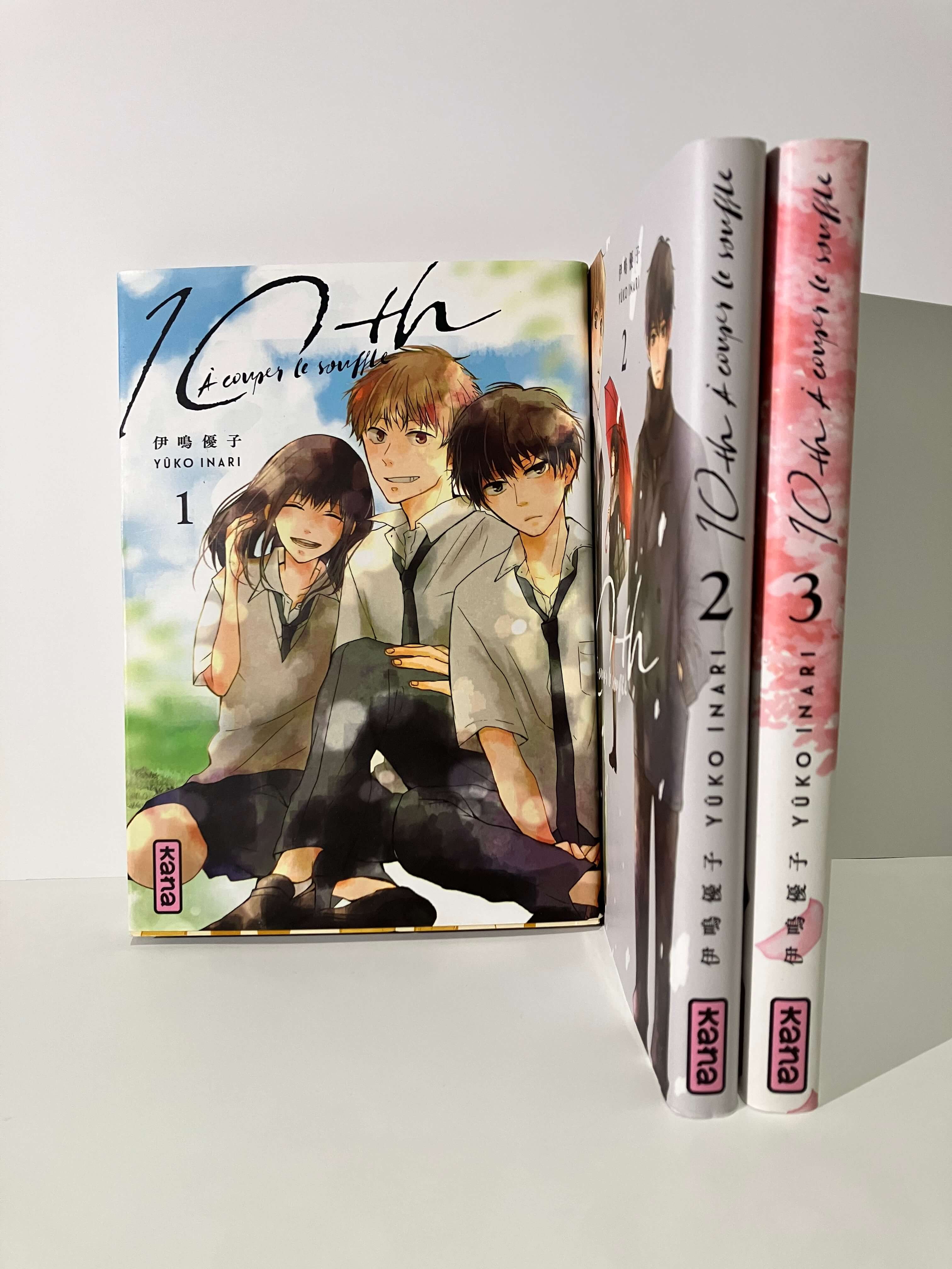 10th A couper le souffle Tome 1 à 3 Intégrale Occasion de Yuko INARI