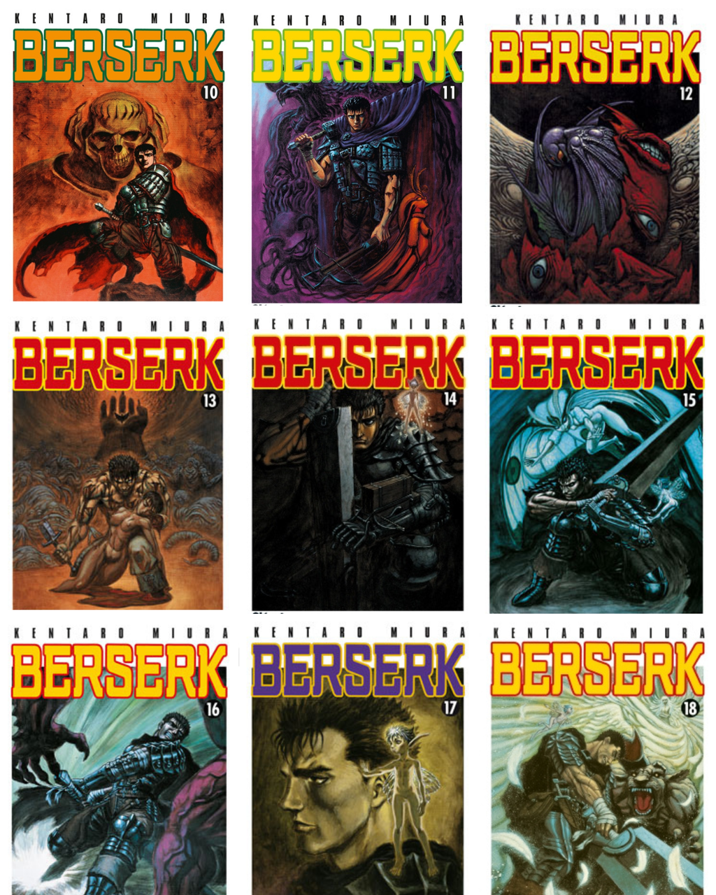 Intégrale Berserk Tomes 01 à 42 – Collection complète