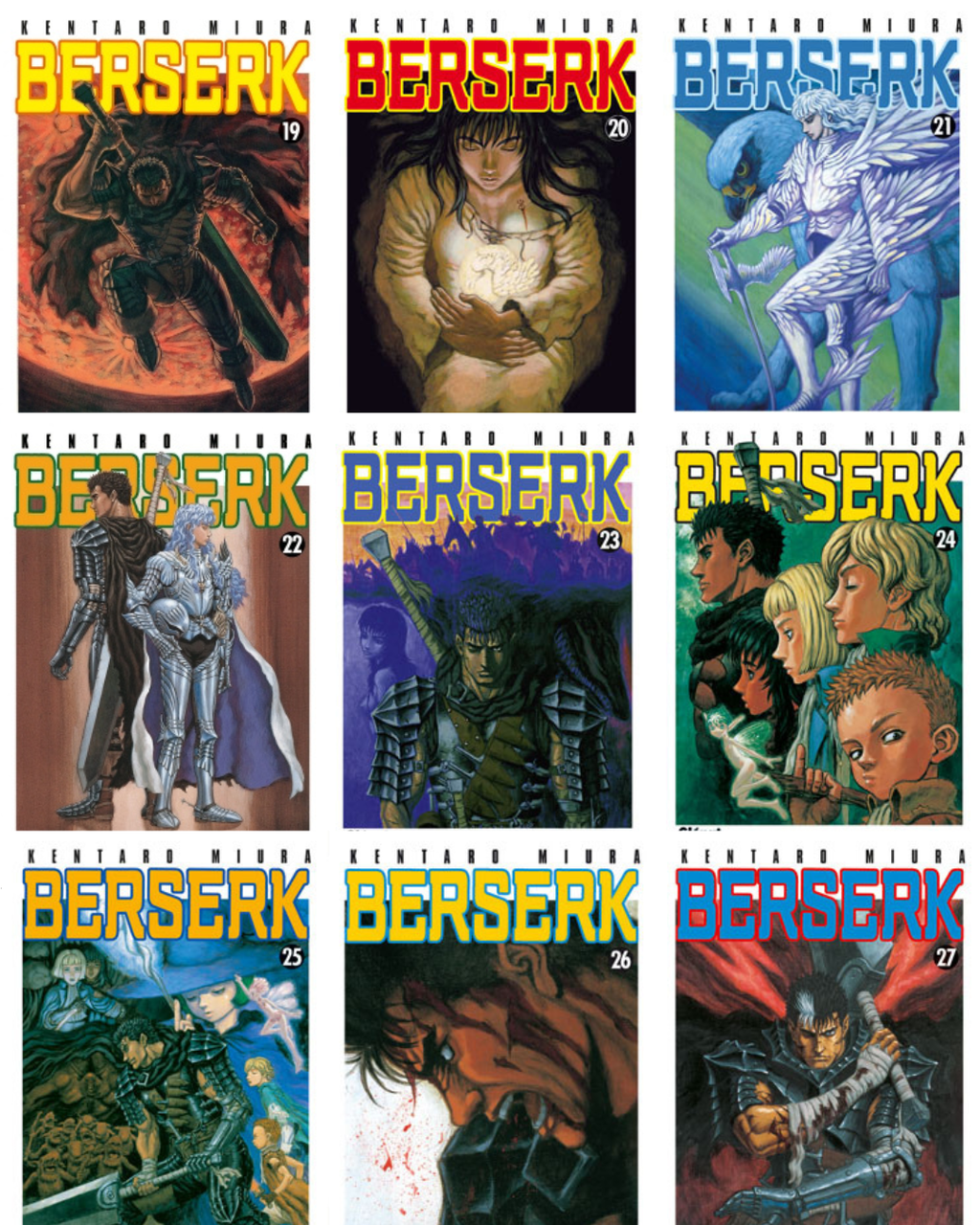 Intégrale Berserk Tomes 01 à 42 – Collection complète