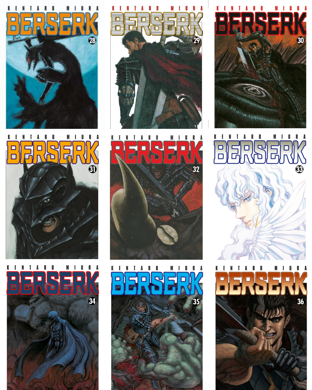 Intégrale Berserk Tomes 01 à 42 – Collection complète