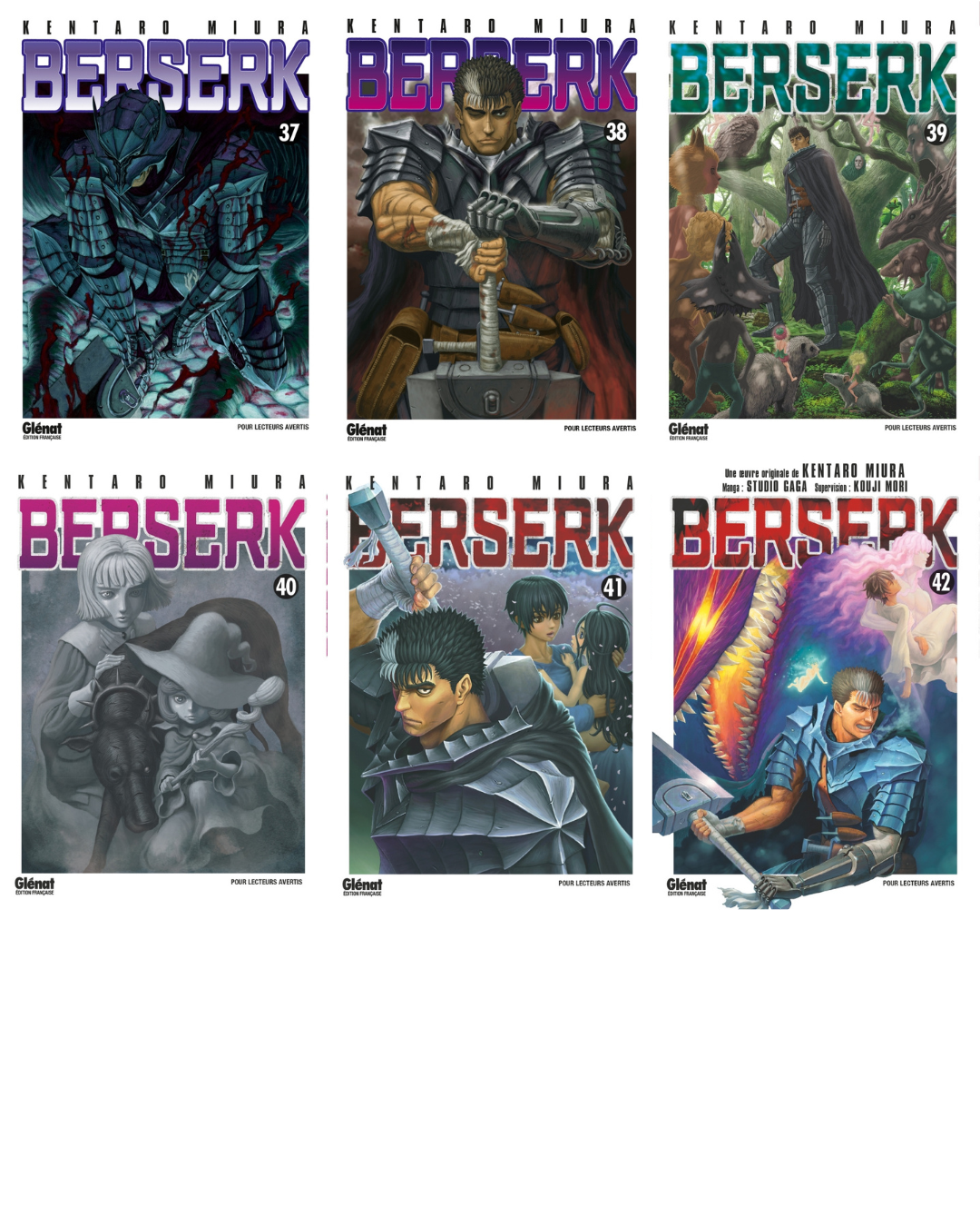 Intégrale Berserk Tomes 01 à 42 – Collection complète