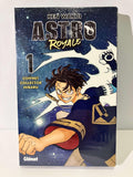 Coffret collector Astro Royale Tome 1 édition Hibaru, manga Ken Wakui, Glénat, couverture bleue illustrée