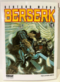 Couverture Berserk Tome 18, guerrier armé face à une créature, style manga fantasy
