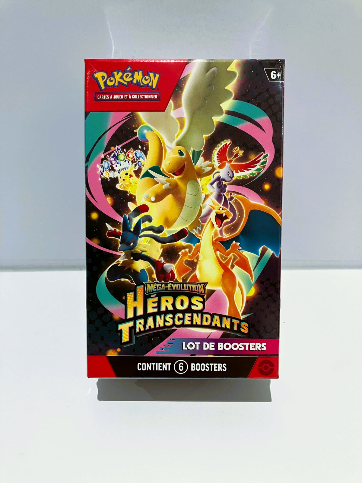 bundle pokémon 6 boosters de Héros Transcendants