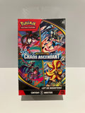 Bundle Pokémon Chaos Ascendant ME04 contient 6 boosters
