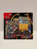 Carte Pokémon Tripack Nuit Noire ME05 contient 3 boosters de Nuit Noire et une carte promo
