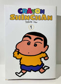Couverture manga Crayon Shinchan tome 1 Yoshito Usui, personnage dessin animé coloré