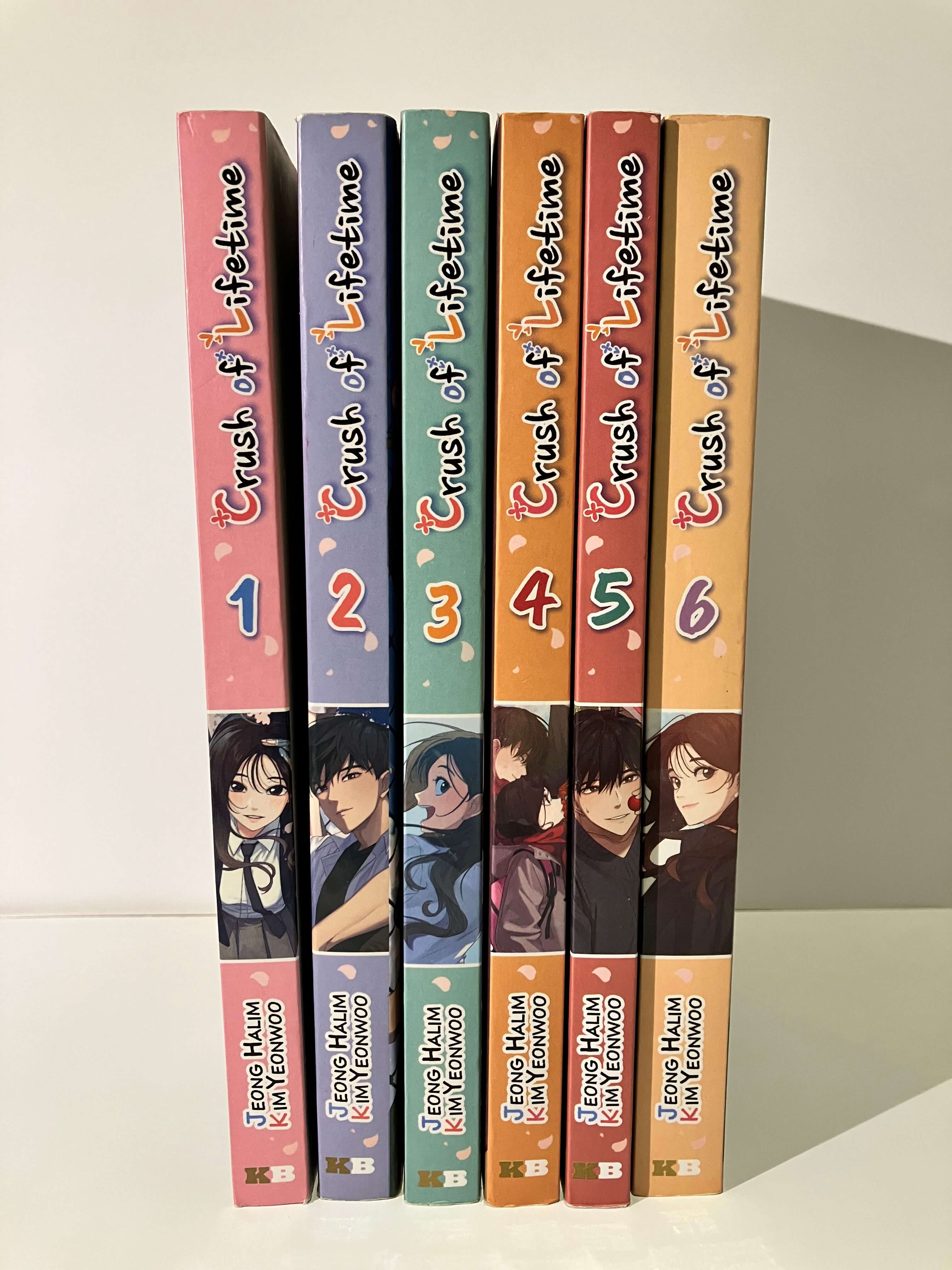 Crush of Lifetime Tome 1 à 6 Intégrale occasion de JEONG Halim et KIM Yeonwoo