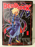 Couverture manga Dead Rock tome 1, personnage blond en tenue bleue, Hiro Mashima, Pika Edition