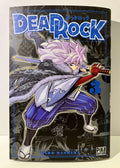 Couverture manga Dead Rock tome 3 avec héros cheveux violets, épée, édition Pika