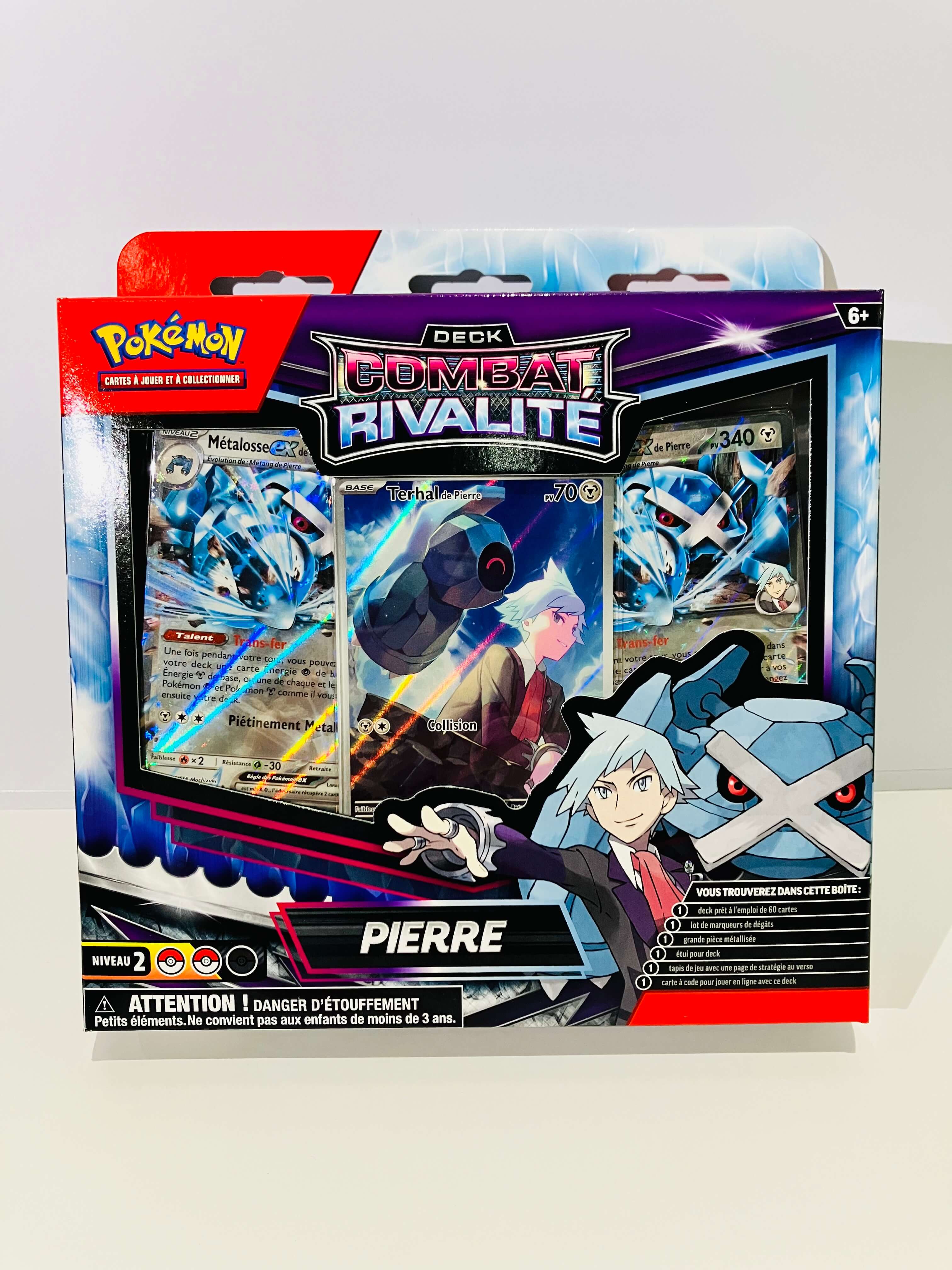 Deck Pokémon Combat Rivalité Pierre