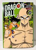 Couverture manga Dragon Ball Full Color tome 8, Goku enfant, Krillin, Ten Shin Han, fond vert