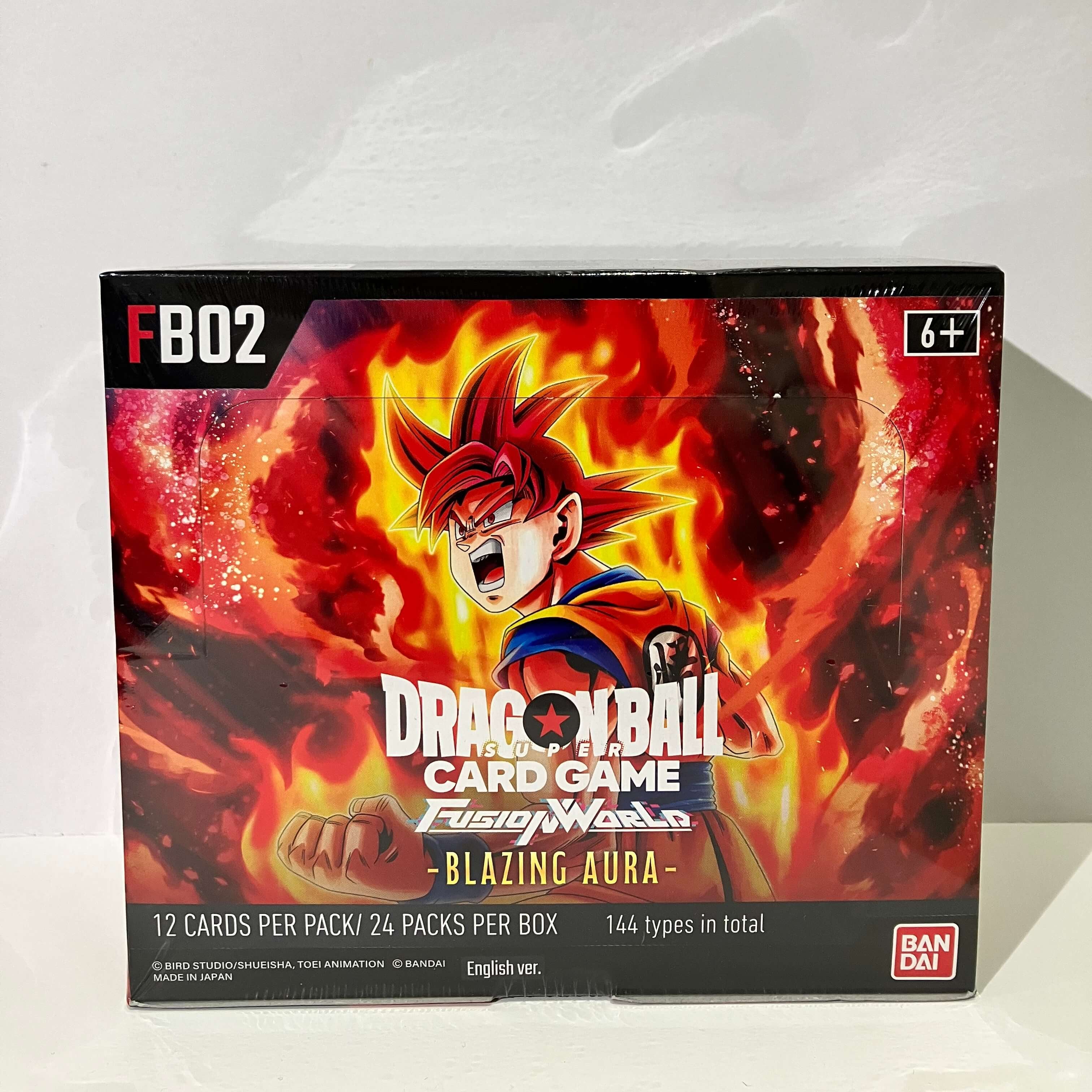 Dragon Ball Super Card Game Fusion World Blazing Aura FB02