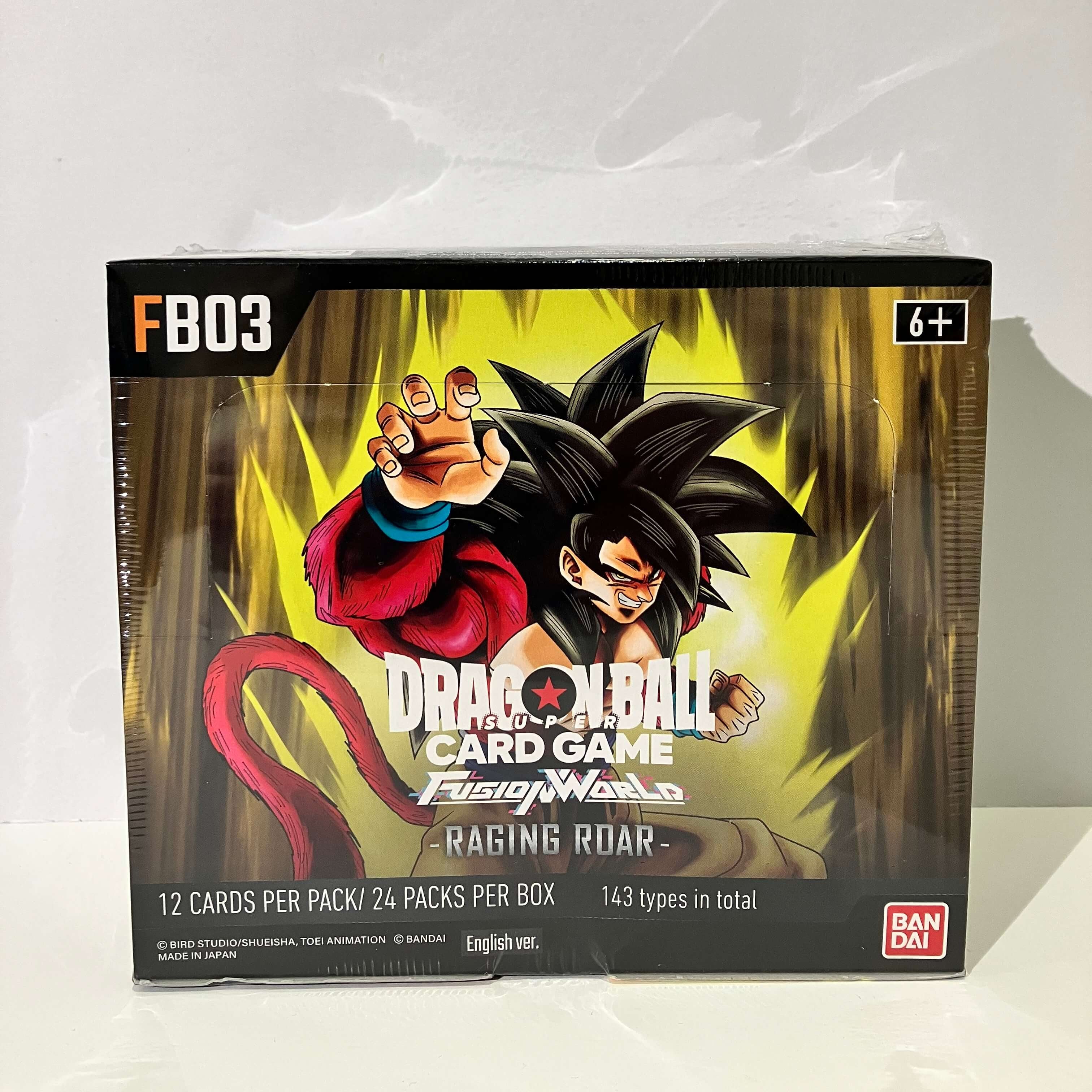 Dragon Ball Super Card Game Fusion World  Raging Roar FB03