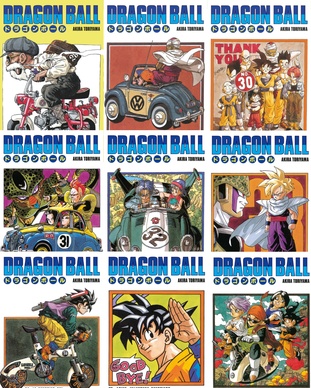 Couverture de Manga Dragon Ball Tomes 28 à 36