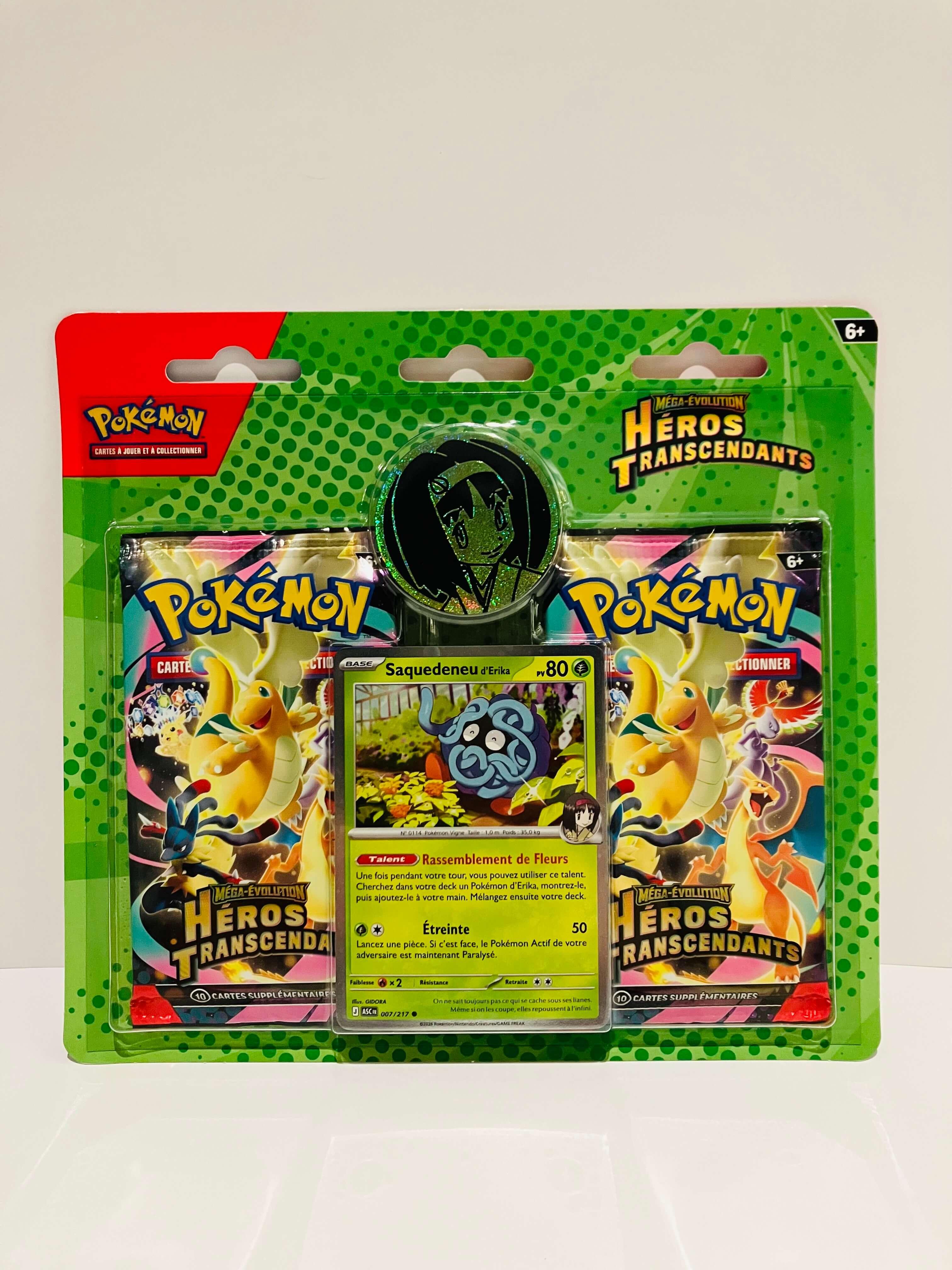 Duopack Saquedeneu Pokémon - Héros Transcendants ME2.5 - Français