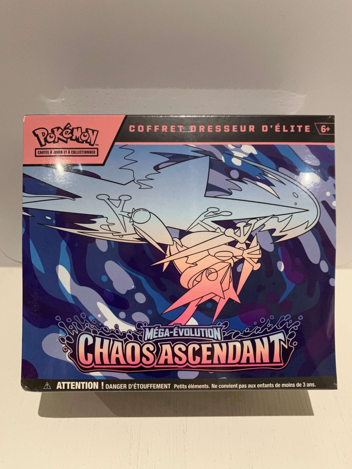 ETB Pokémon Chaos Ascendant ME04 Coffret Dresseur d’Elite en français