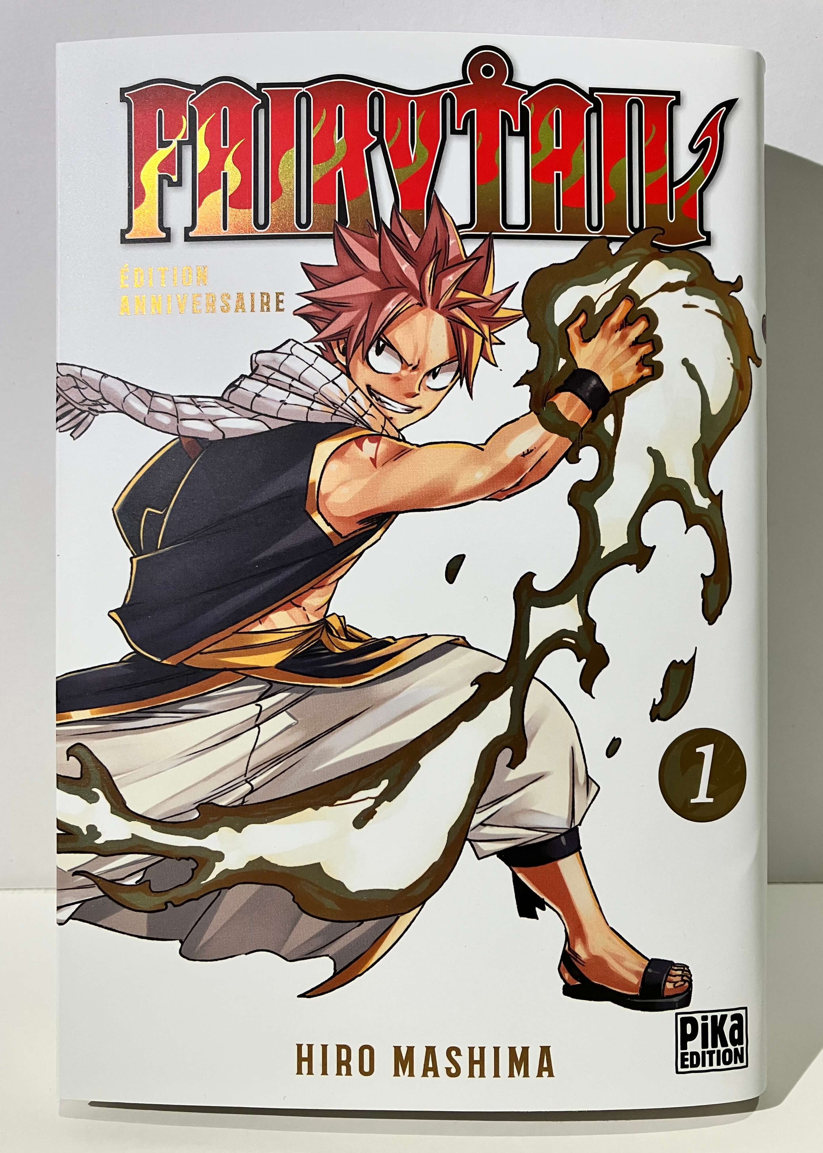 Fairy Taile tome 1 edition anniversaire de Hiro MASHIMA