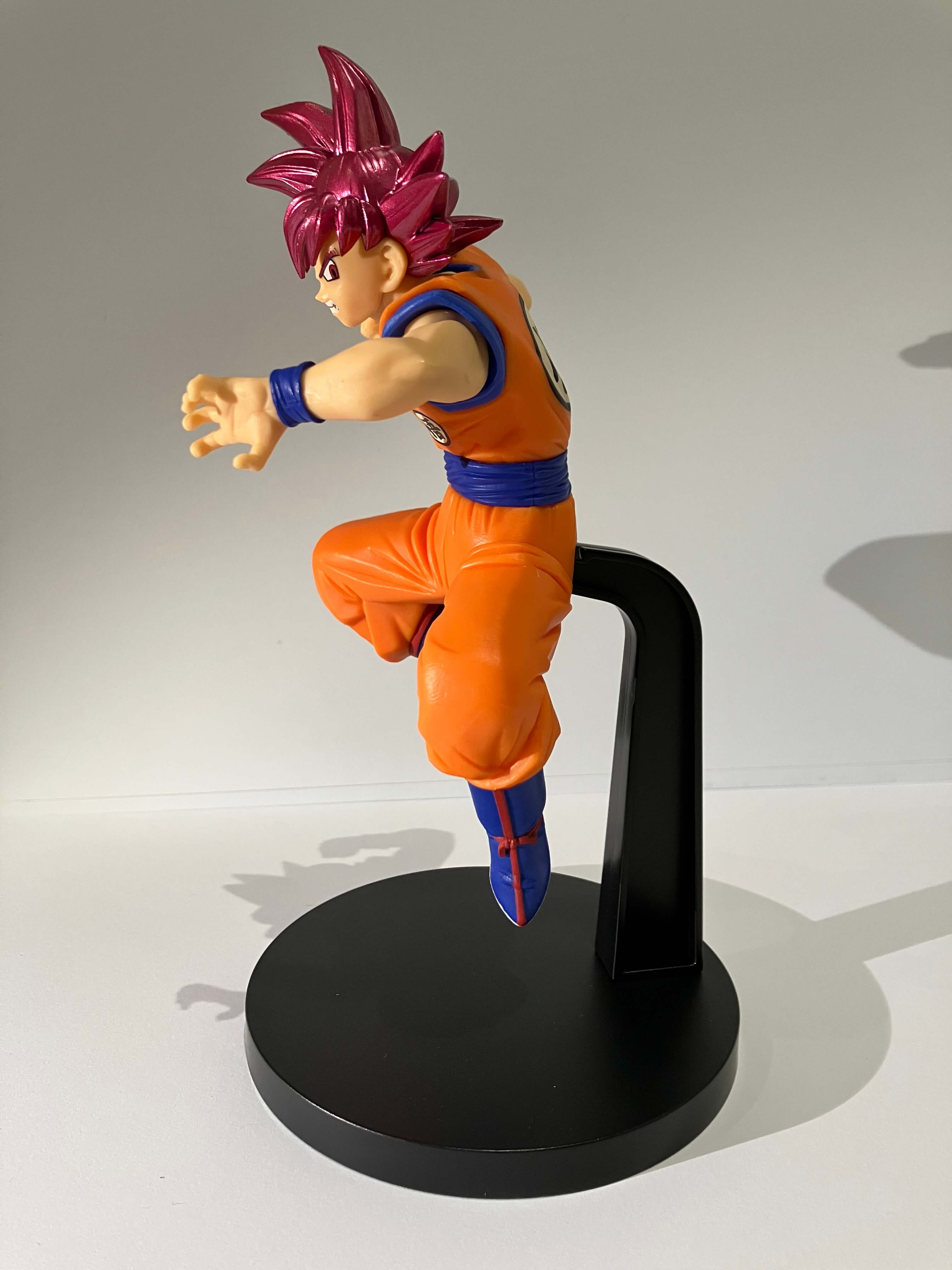 Figurine Dragon Ball Super Son Goku Super Saiyan God (vs Beerus) Match Makers cote