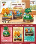 une display de 3 Figurines Journey with You! The Dawn of Adventure