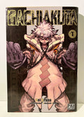Couverture manga Gachiakuta tome 1, personnage aux cheveux blancs, chaînes, Pika Edition