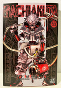 Couverture manga Gachiakuta tome 11, personnage masqué, style cyberpunk, Kei Urana, Pika Édition