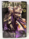 Couverture du manga Gachiakuta tome 9, personnage vêtu d’un manteau et gant métallique, style sombre