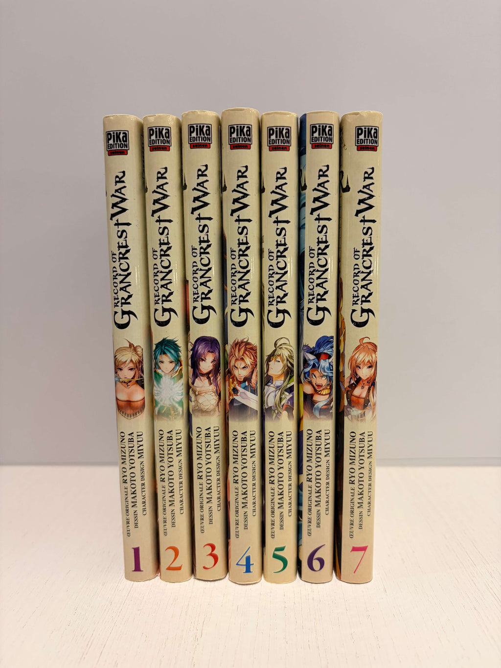 Record of Grancrest War Tome 1 à 7 Intégrale Occasion