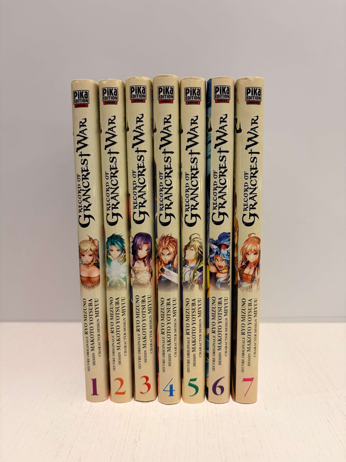 Record of Grancrest War Tome 1 à 7 Intégrale Occasion
