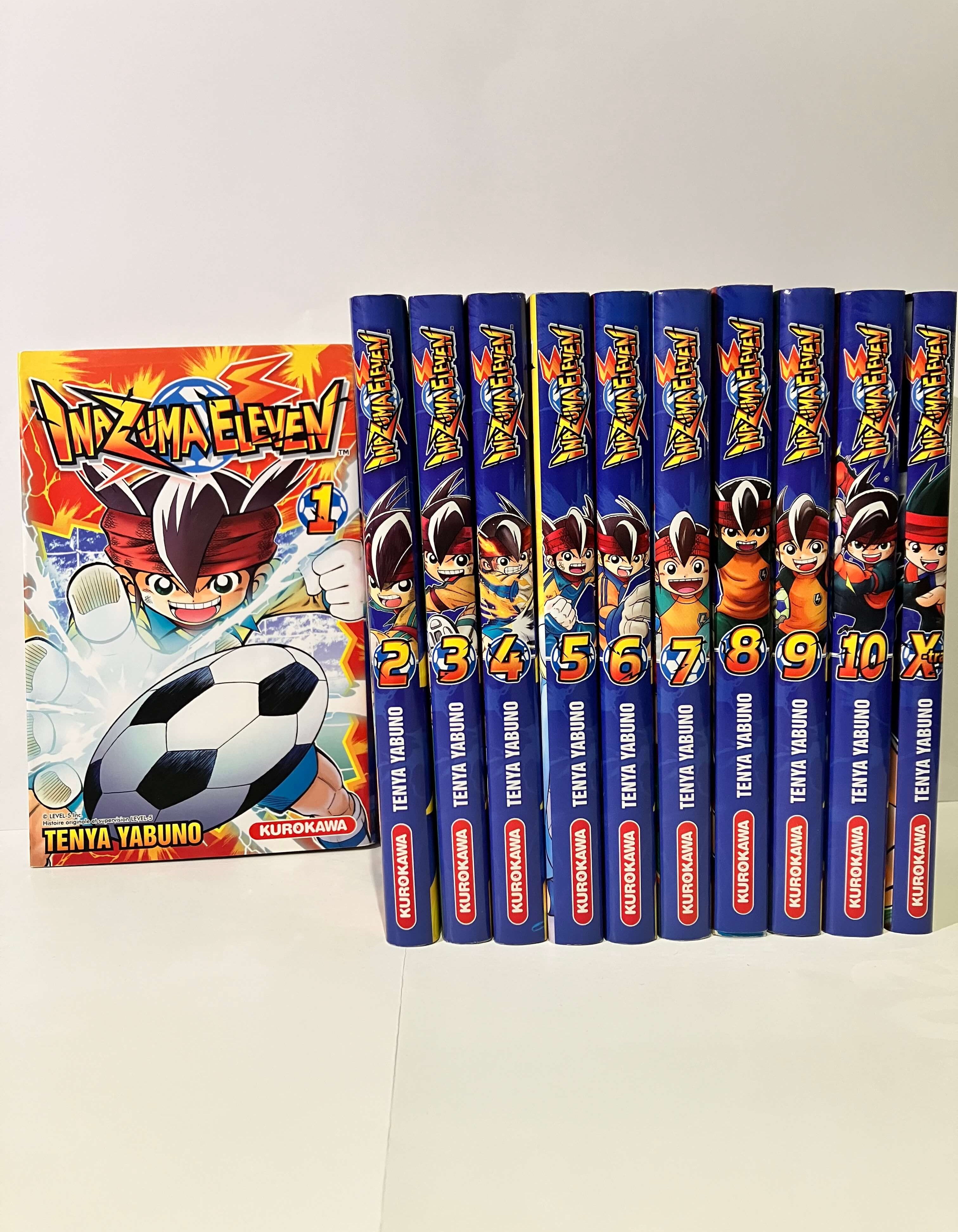 Inazuma Eleven Tome 1 à 10 Intégrale et X-tra