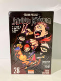 Jujutsu Kaisen Tome 28 édition collector avec personnages manga et logo Ki-oon