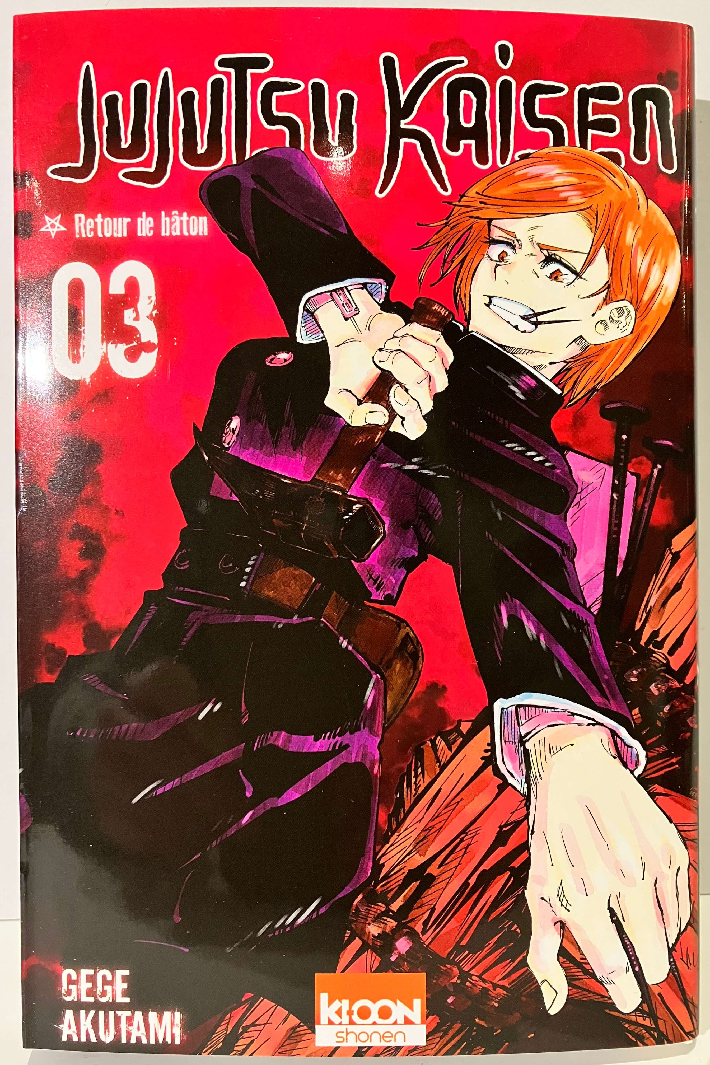 Jujutsu Kaisen tome 3 de Gege AKUTAMI
