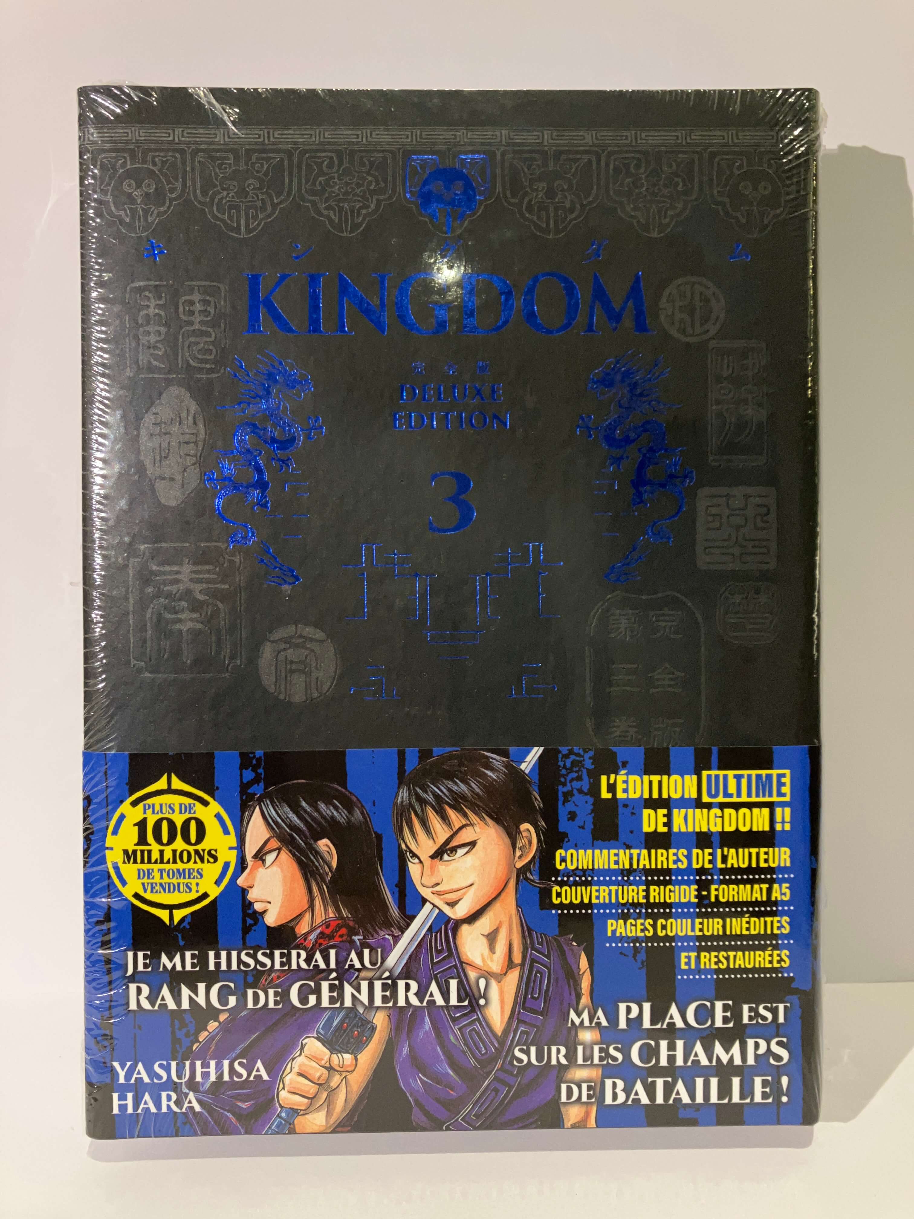 Kingdom  Deluxe Edition Tome 3 de Yasuhisa HARA