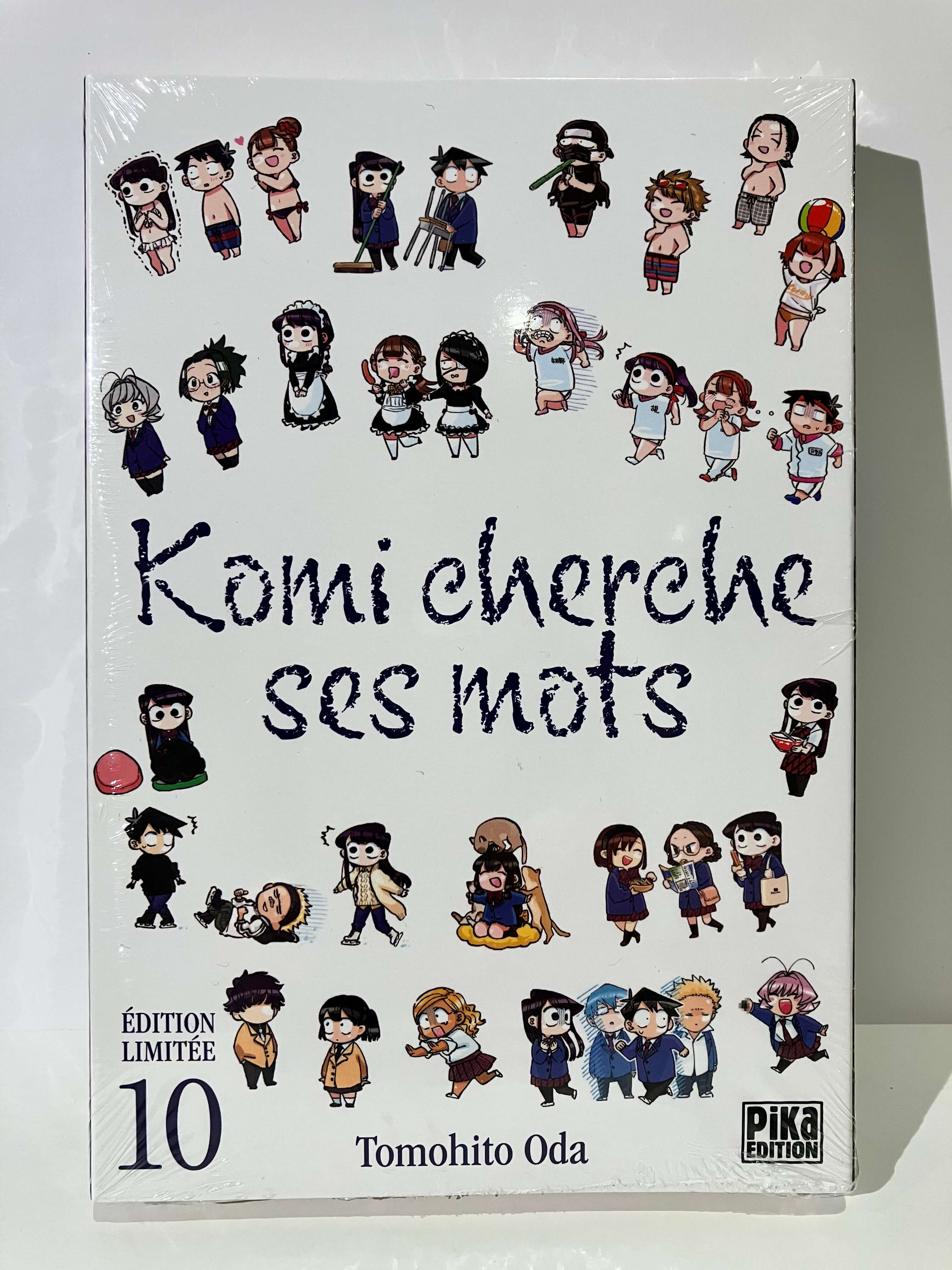 Komi cherche ses mots Tome 10 edition collector