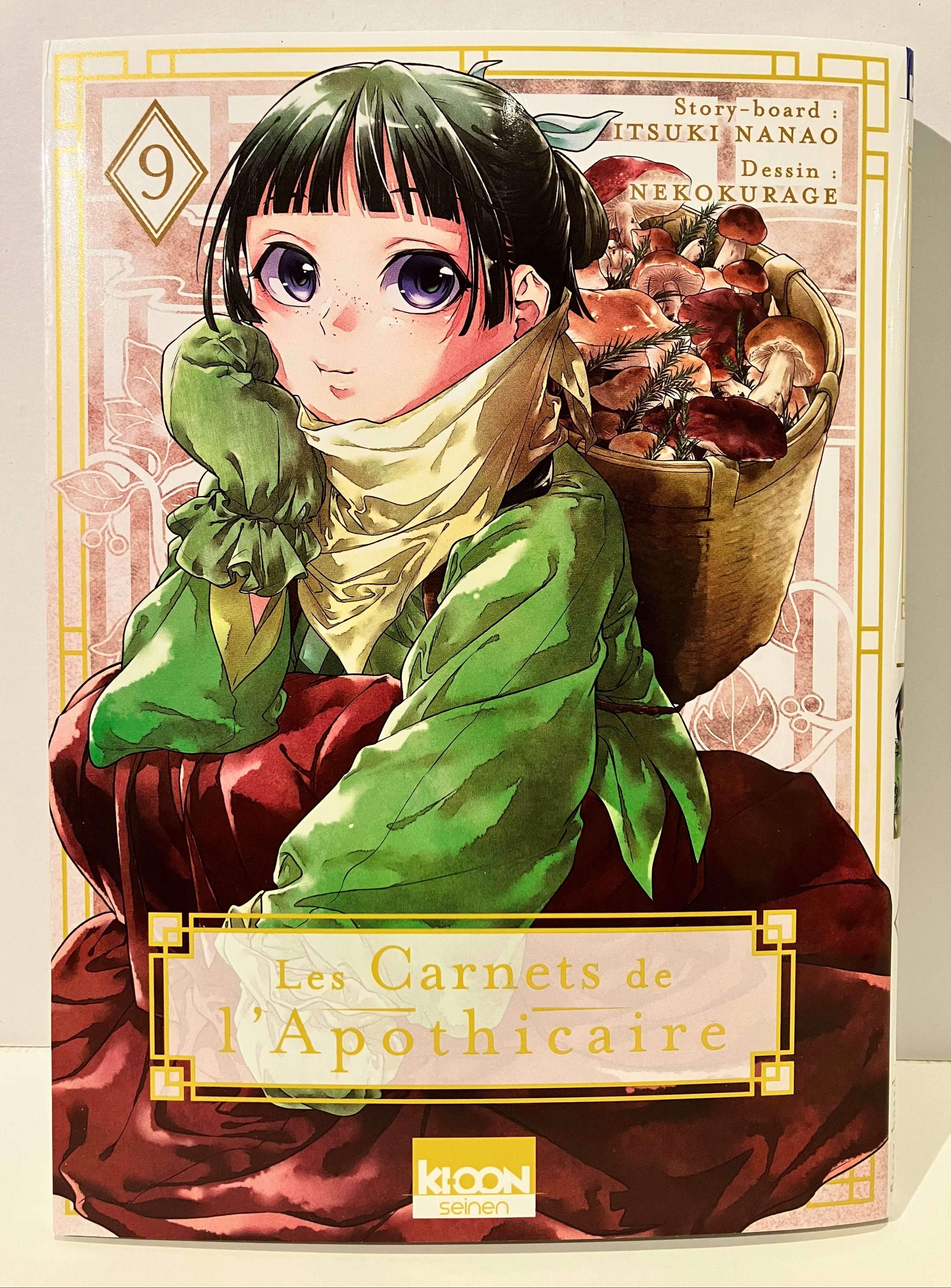 Les Carnets de l'Apothicaire tome 9 de Itsuki NANAO et NEKOKURAGE