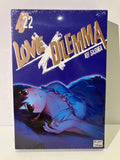 Love X Dilemma tome 22 collector manga Delcourt Tonkam couverture bleue, personnage couché
