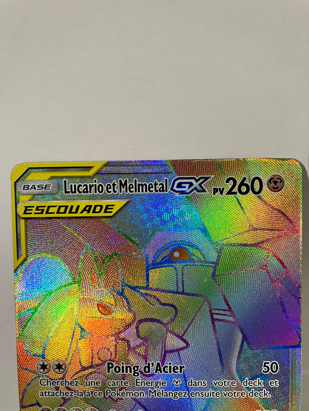 Lucario et Melmetale GX 224/214 Alliance Infaillible