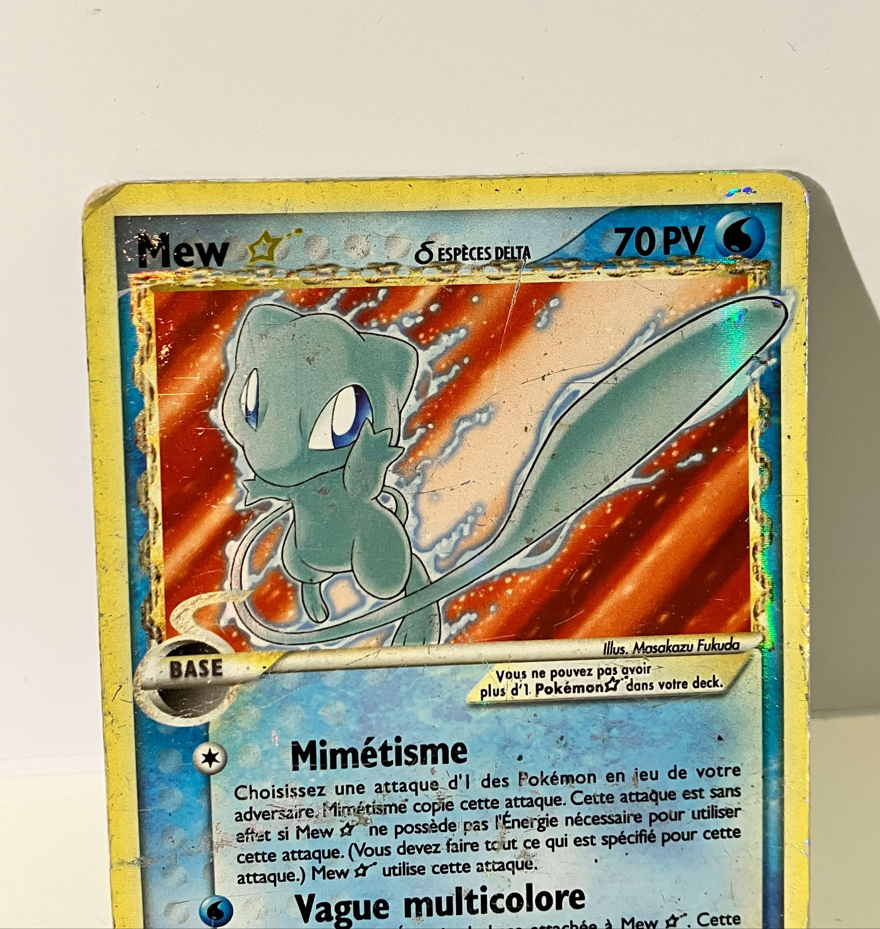 Mew Gold star DF 101 Îles des Dragons recto 1